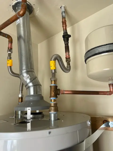 Water heater installation and plumbing repair in West Cape May